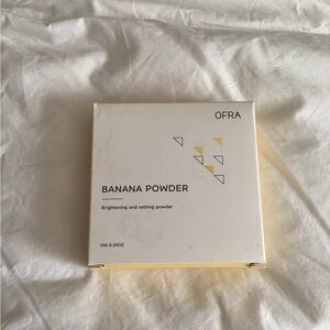 NIB OFRA Pressed Banana Powder